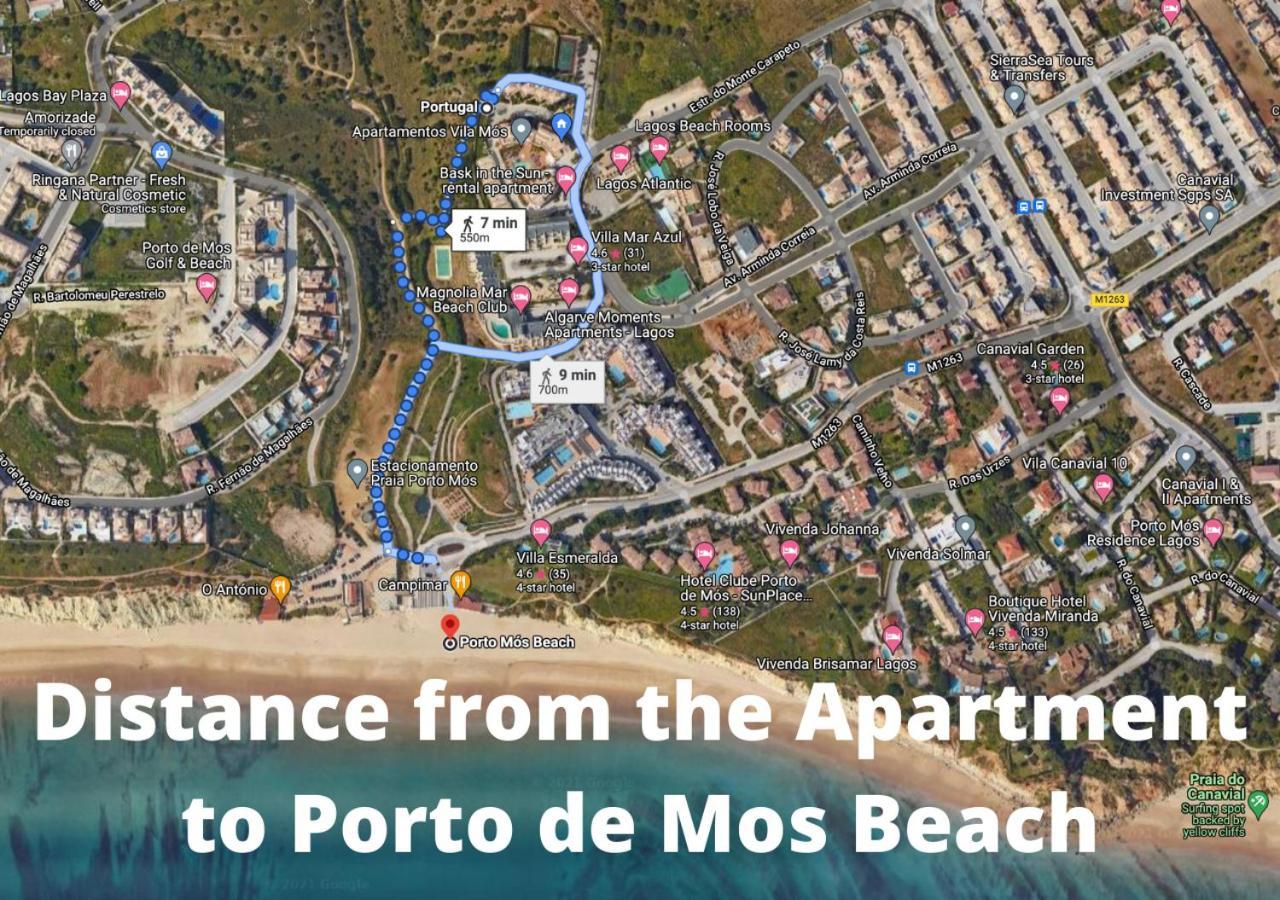 Spacious Apartment Near Porto De Mos Beach, Lagos. Extérieur photo
